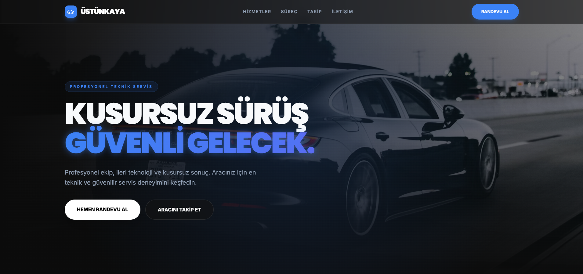 Otomotiv Servis Yönetim Sistemi